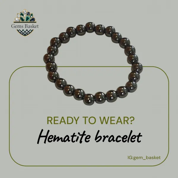 Hematite_black_Shiny_crystal__Premium_quality_bracelet_