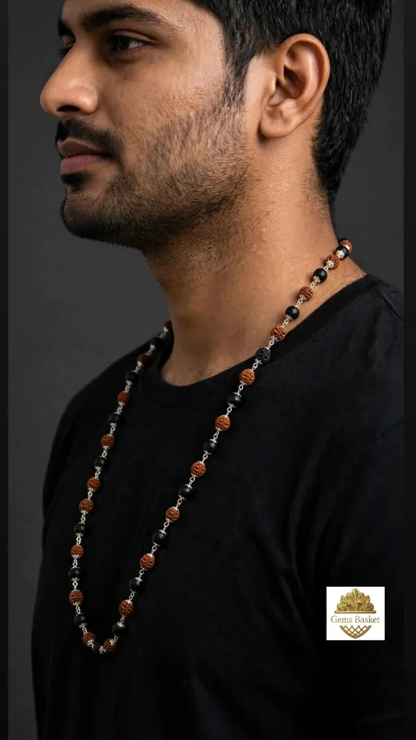 Karungali_&_Rudrakash_Jaap_/wearing_Mala_100%_original_gemstone_