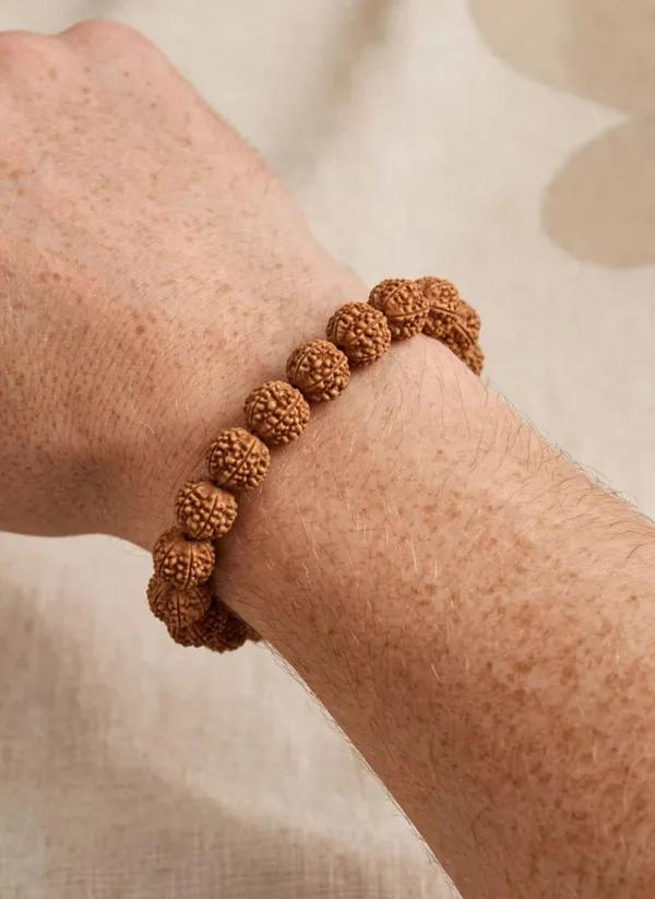 5_Mukhi_Rudraksh_Bracelet_100%_original_gemstone_with_lab_certificate__