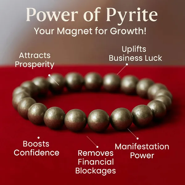 Natural_Pyrite_elastic_Beaded_Bracelet_For_Men_And_Women_(100%_Original)_with_lab_certificate