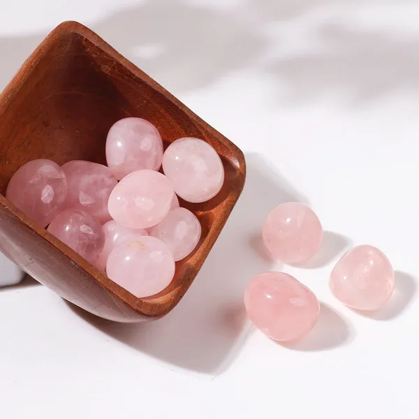 Rose_Quartz_tumble_stone_couple_set_of_2_pcs_100%_original_product