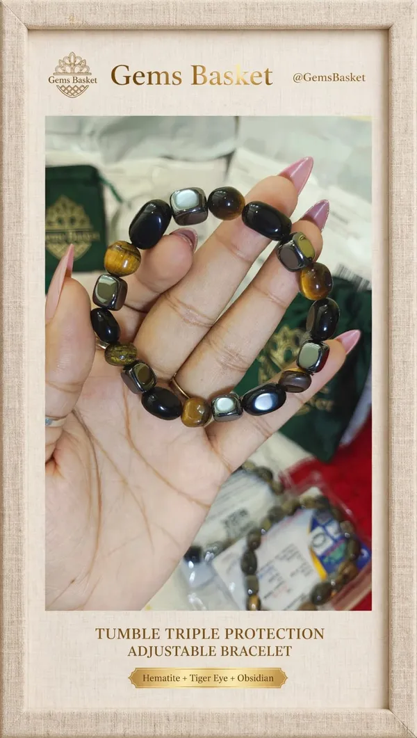 Tumble_Triple_Protection_Bracelet_hematite+tiger_eye_+_obisidian_natural_adjustable_100%_original_with_lab_certificat