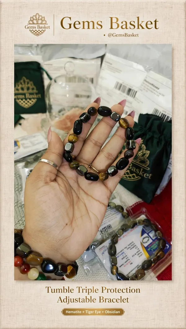Tumble_Triple_Protection_Bracelet_hematite+tiger_eye_+_obisidian_natural_adjustable_100%_original_with_lab_certificat