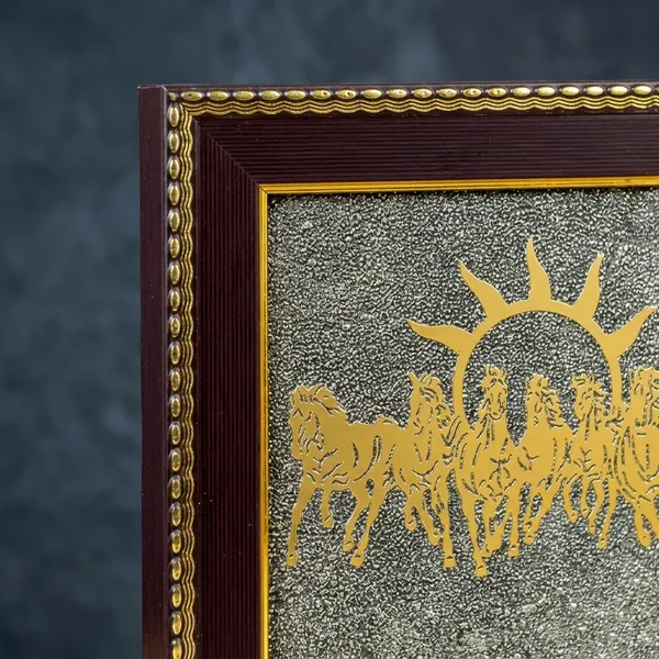 Pyrite_7_Horses_Decorative_Wall_Art_Frame