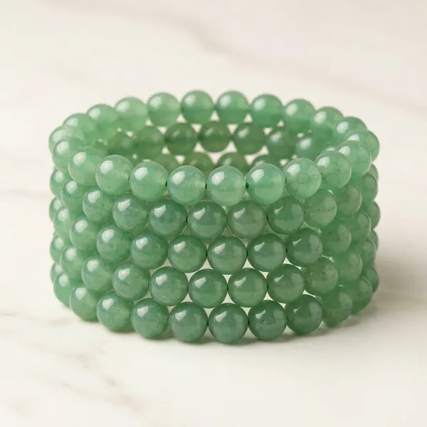 Green_Natural_Aventurine_Beaded_Stretch_Bracelet_For_Men_And_Women