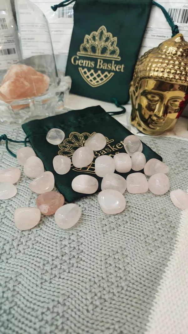 Rose_Quartz_tumble_stone_couple_set_of_2_pcs_100%_original_product