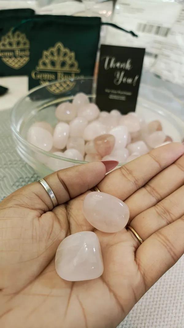Rose_Quartz_tumble_stone_couple_set_of_2_pcs_100%_original_product