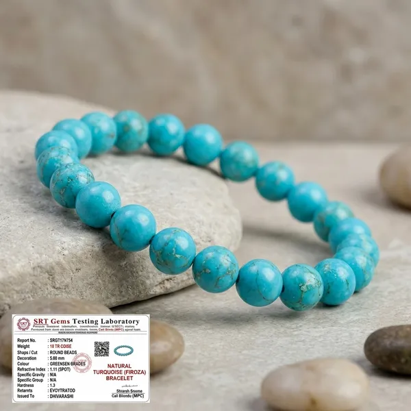 Natural_Turquoise_Round_Beaded_Bracelet_For_Men_And_Women_(100%_Original)_with_lab_certificate