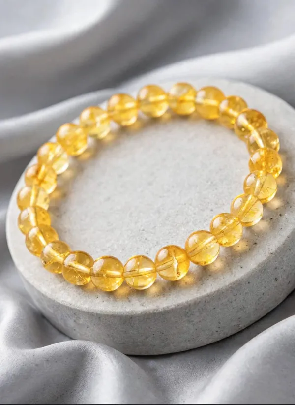 Citrine_Yellow_Adjustable_Bracelet_100%_original_product_with_lab_certificate_