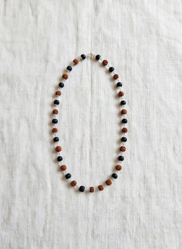 Karungali_&_Rudrakash_Jaap_/wearing_Mala_100%_original_gemstone_