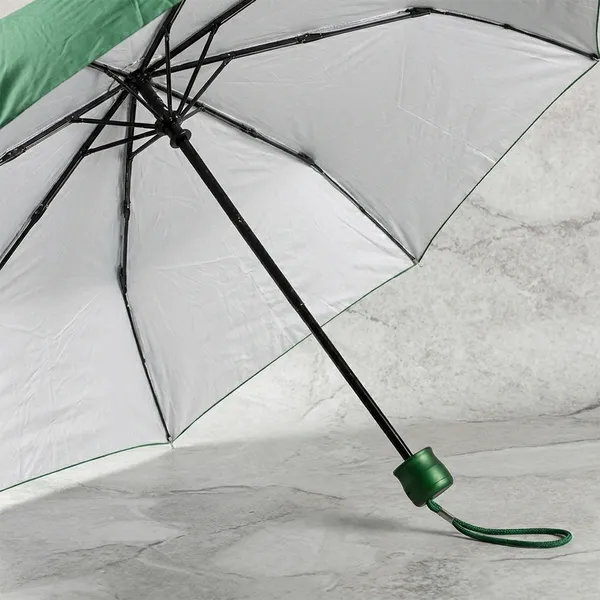 Green_Polyester_Fiberglass_Auto_3-Fold_Windproof_Umbrella