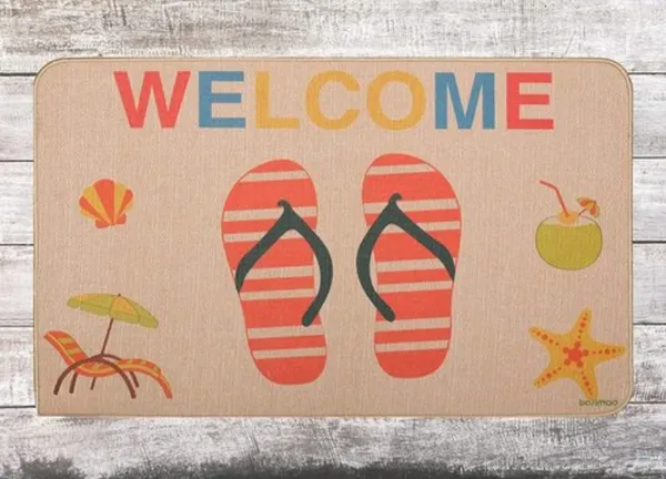 Diatomaceous_Earth_Rubber_Base_Beige_Welcome_Water_Absorbent_Door_Mat