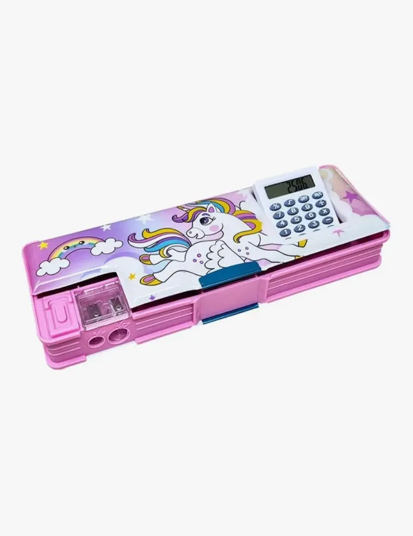 Keenhub_Pink_Tin_Metal_Geometry_Box_With_Calculator_For_Students
