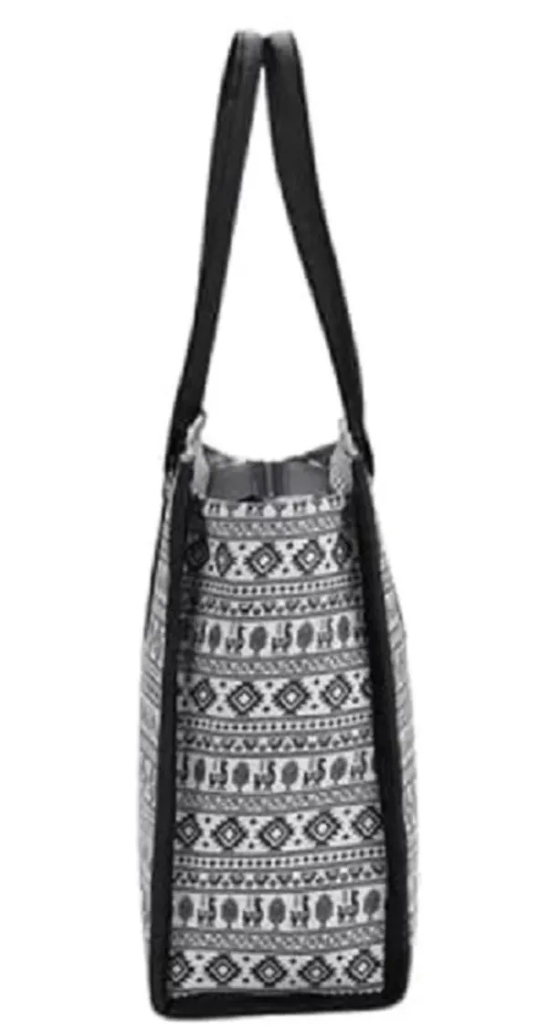 Black_Pu_Leather_Large_Capacity_Tote_Bag_For_Women