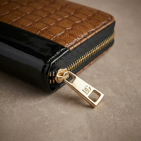 Brown_Pu_Leather_Structured_Clutch_Handbag_For_Women