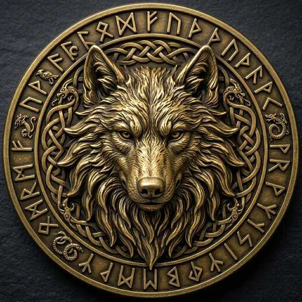 Brass_Decorative_Coin_Antique_Norse_Viking_Wolf_Rune_Medallion