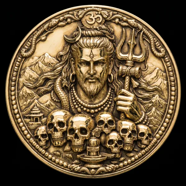 Brass_Decorative_Coin__Lord_Shiva_Trishul_Skull