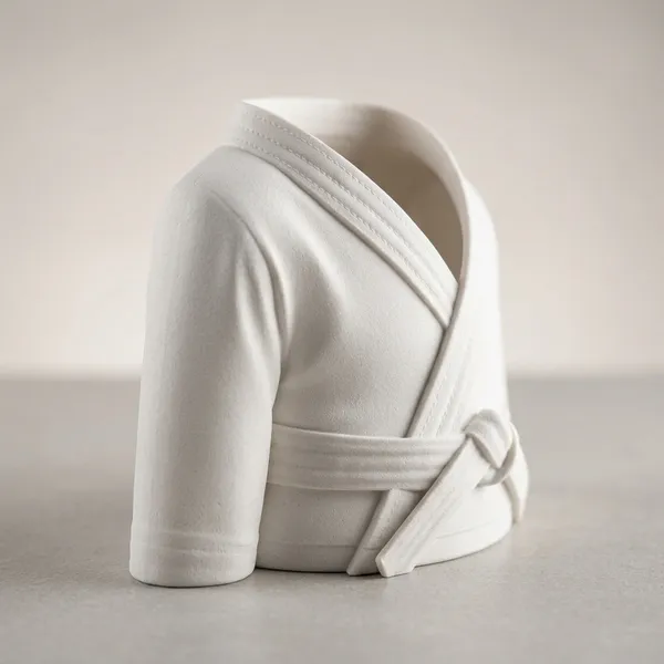PLA_3D_Print_Novelty_Karate_Uniform_Desk_Pencil_Holder