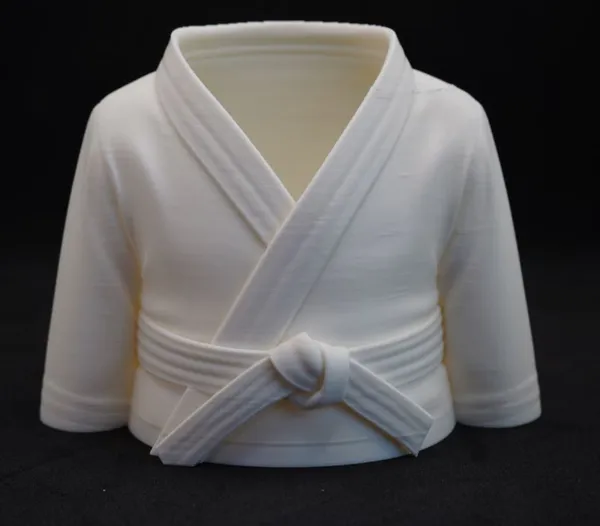 PLA_3D_Print_Novelty_Karate_Uniform_Desk_Pencil_Holder