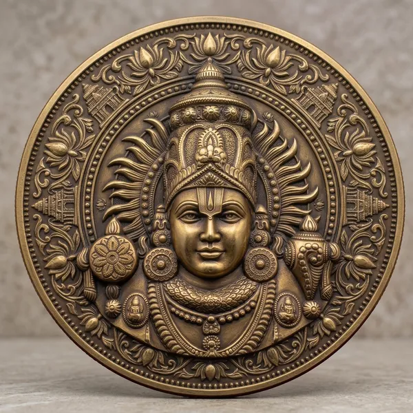 Brass_Decorative_Coin_Antique_Deity_Motif_Embossed