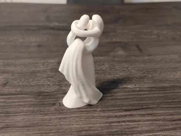 PLA_3D_Print_Modern_Abstract_Embracing_Couple_Decorative_Figurine