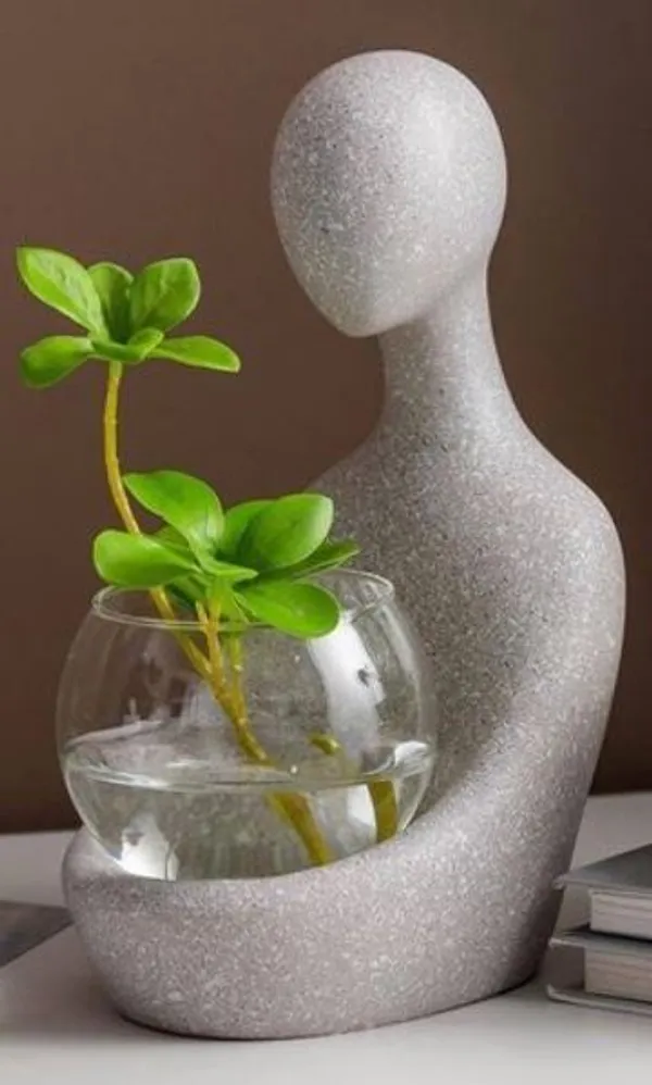 PLA_3D_Print__Modern_Abstract_Figurine_Vase