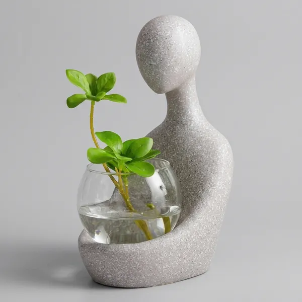 PLA_3D_Print__Modern_Abstract_Figurine_Vase