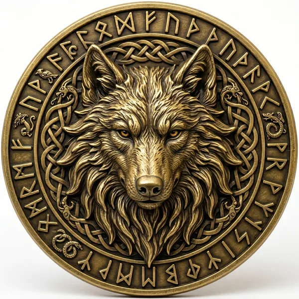 Brass_Decorative_Coin_Antique_Norse_Viking_Wolf_Rune_Medallion