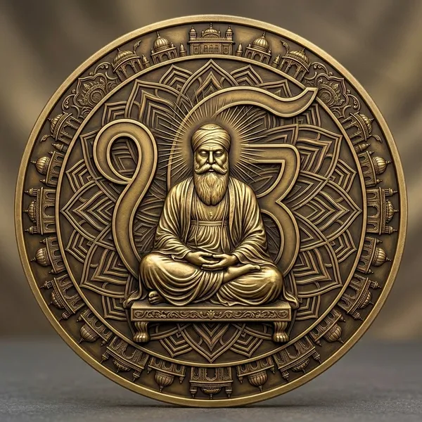 Brass_Decorative_Coin__Guru_Nanak_Spiritual_Medallion