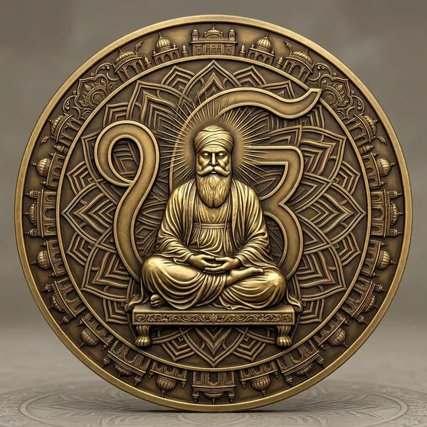 Brass_Decorative_Coin__Guru_Nanak_Spiritual_Medallion