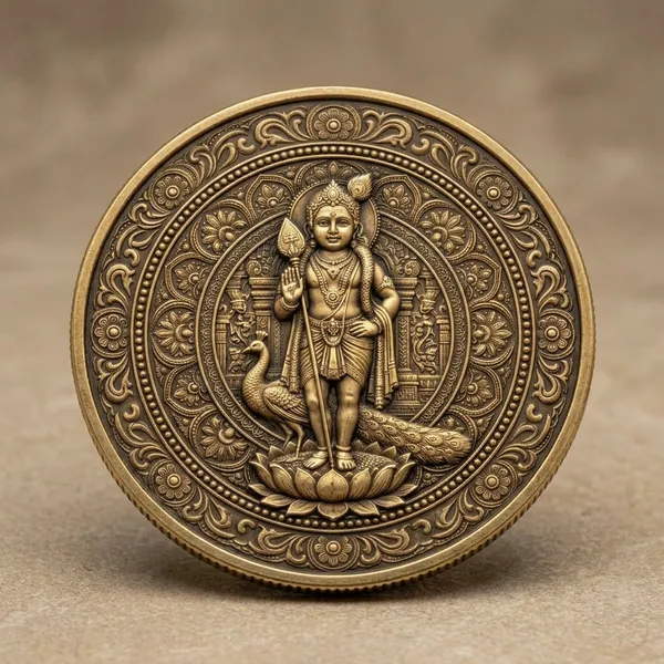 Brass_Decorative_Coin__Antique_Deity_Motif_Embossed