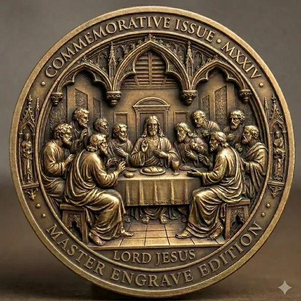 Brass_Decorative_Coin_The_Last_Supper_Lord_Jesus_Master_Engraved_Commemorative