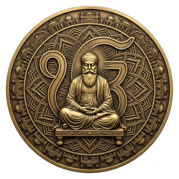 Brass_Decorative_Coin__Guru_Nanak_Spiritual_Medallion