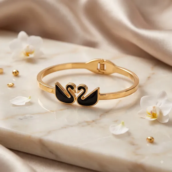 Premium_Gold_Plated_Swan_Brancelet