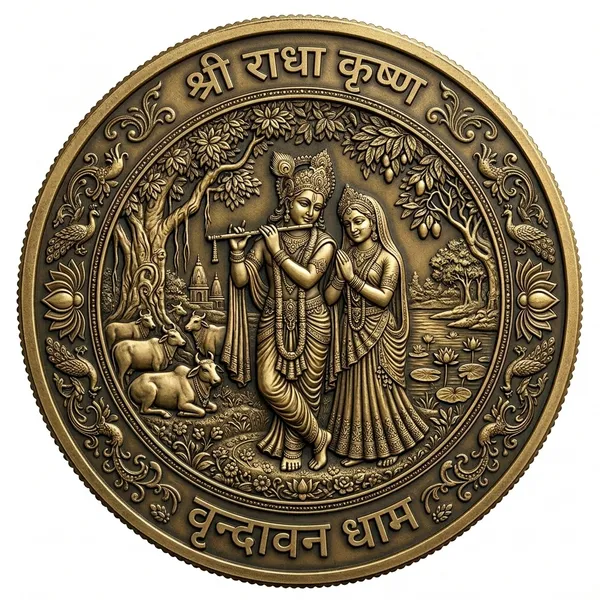 Brass_Decorative_Coin__Shri_Radha_Krishna