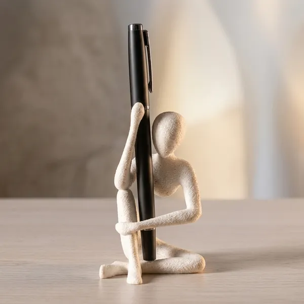 PLA_3D_Print_Modern_Abstract_Figurine_Pen_Holder