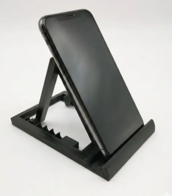 PLA_3D_Print_Foldable_Adjustable_Mobile_Phone_Stand