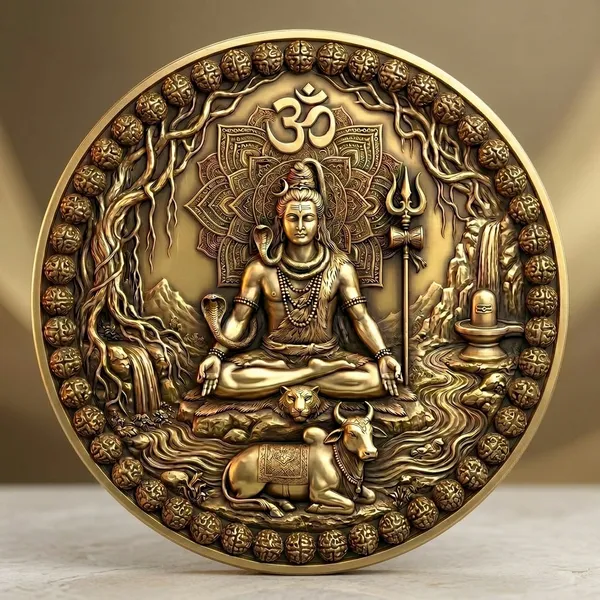 Brass_Decorative_Coin__Lord_Shiva_Meditation_Mandala