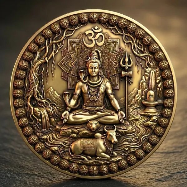 Brass_Decorative_Coin__Lord_Shiva_Meditation_Mandala