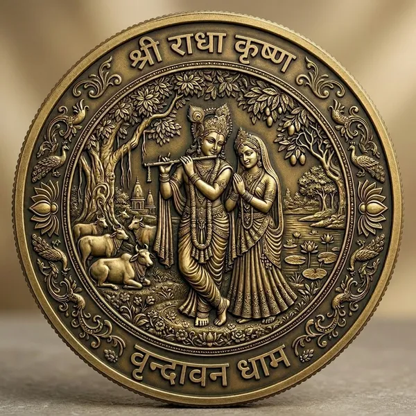 Brass_Decorative_Coin__Shri_Radha_Krishna
