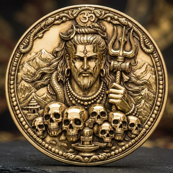 Brass_Decorative_Coin__Lord_Shiva_Trishul_Skull