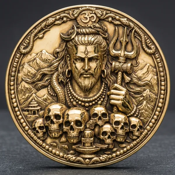 Brass_Decorative_Coin__Lord_Shiva_Trishul_Skull