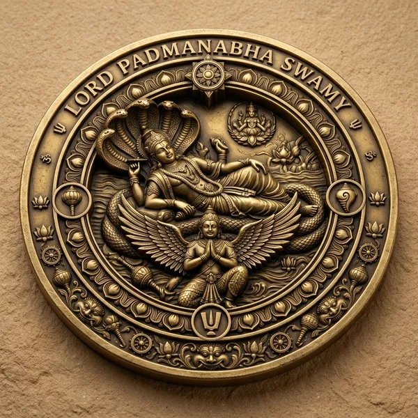 Brass_Decorative_Coin_Lord_Padmanabha_Swamy_Ananta_Shayana