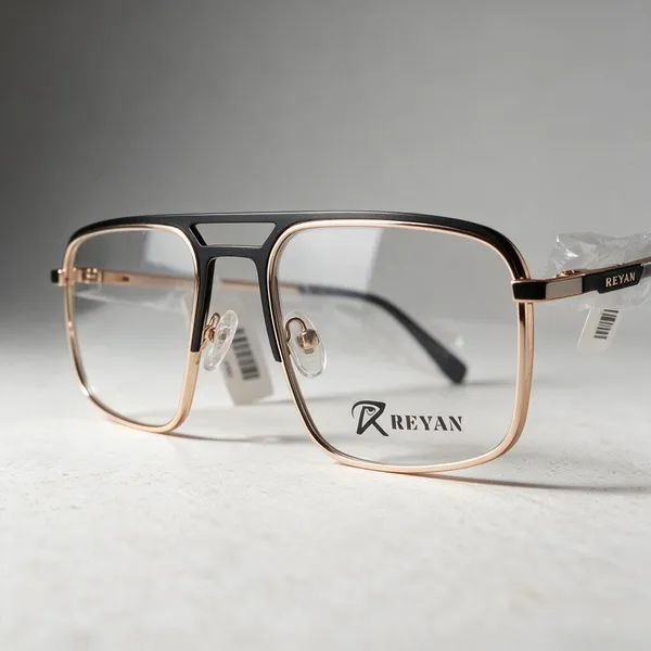 Black_Metal_Rectangular_Eyeglasses_for_Adults