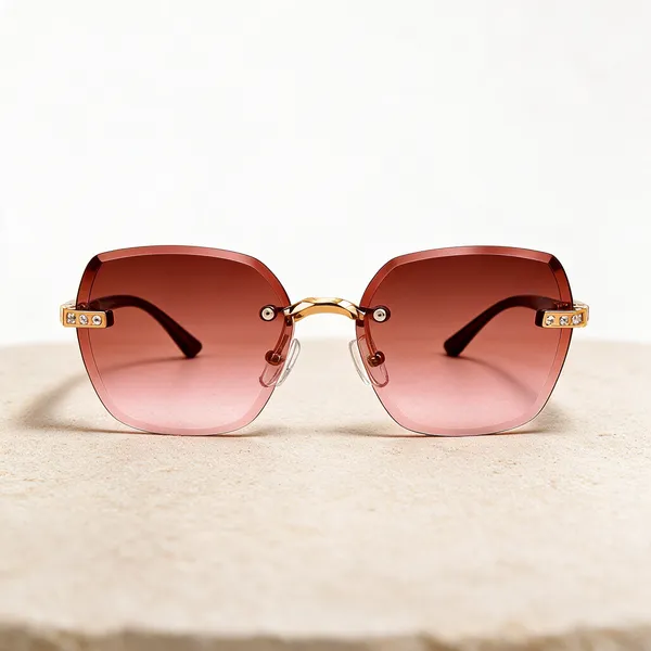 Pink_Brown_Gradient_Acetate_Square_Sunglasses_For_Women