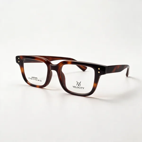 Brown_Acetate_Rectangular_Eyeglass_Frames_For_Unisex