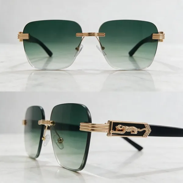 Black_Rimless_Gradient_Lens_Sunglasses_for_Unisex
