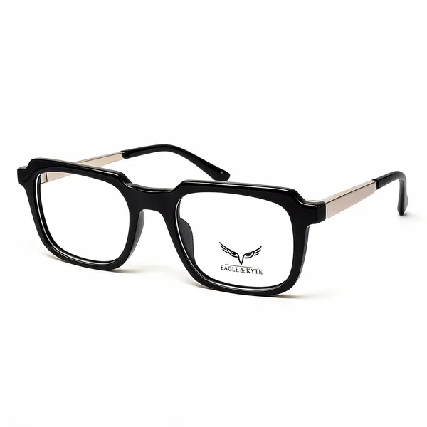 Black_Polycarbonate_Rectangular_Eyeglasses_For_Unisex