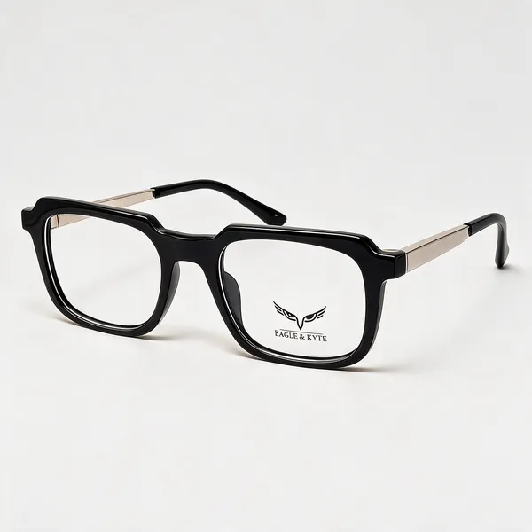Black_Polycarbonate_Rectangular_Eyeglasses_For_Unisex