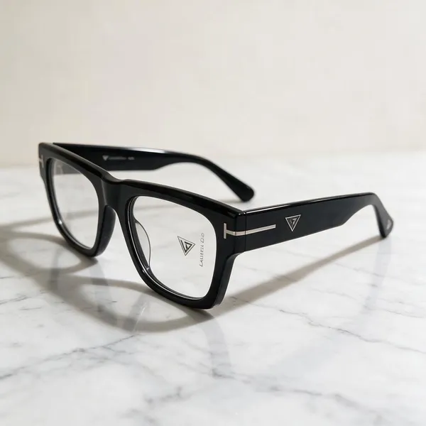 Black_Rectangular_Frame_Eyeglasses_for_Unisex